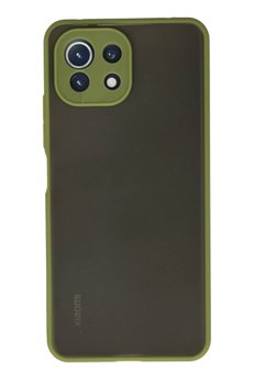 CepteToptan Xiaomi Mİ 11 Lite Kılıf Montreal Silikon Kapak - Açık Yeşil - DROPX6037-9234