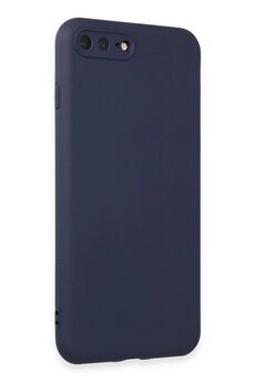 CepteToptan iPhone 7 Plus Kılıf First Silikon - Lacivert - DROPX5320-9264