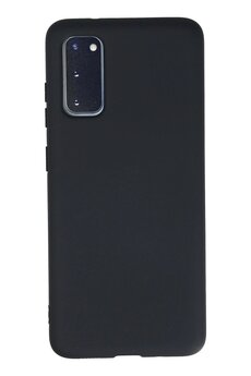 CepteToptan Samsung Galaxy S20 Kılıf Nano içi Kadife Silikon - Lacivert - DROPX5797-4649