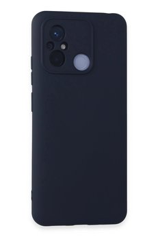 CepteToptan Xiaomi Redmi 12C Kılıf Nano içi Kadife Silikon - Lacivert - DROPX9790-8219