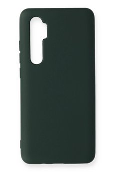 CepteToptan Xiaomi Mi Note 10 Lite Kılıf Nano içi Kadife Silikon - Koyu yeşil - DROPX6359-2817