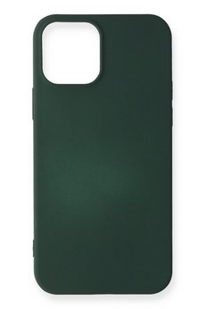 CepteToptan iPhone 12 Mini Kılıf First Silikon - Koyu Yeşil - DROPX8556-4219