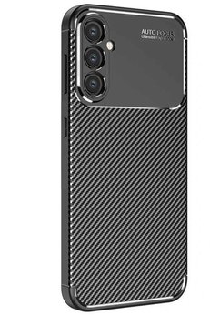 CepteToptan Samsung Galaxy S25 Kılıf Auto Focus Karbon Kapak - Siyah - DROPX9783-3259