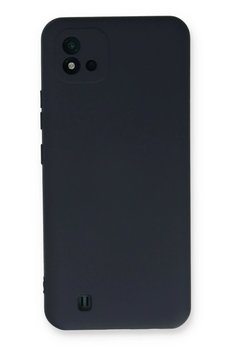CepteToptan Realme C11 2021 Kılıf Nano içi Kadife Silikon - Lacivert - DROPX9753-6017