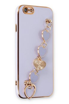 CepteToptan iPhone 6 Kılıf Esila Silikon - Lila - DROPX8684-2519