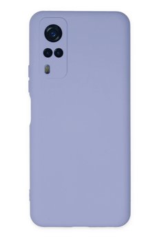 CepteToptan Vivo Y53S Kılıf Nano içi Kadife Silikon - Lila - DROPX6291-3824