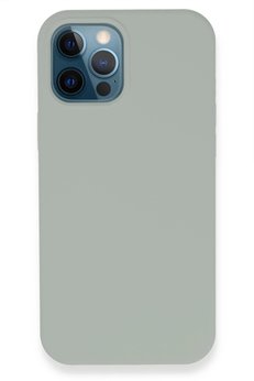CepteToptan iPhone 12 Pro Kılıf Lansman Legant Silikon - Açık Gri - DROPX5959-9150