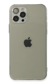 CepteToptan iPhone 12 Pro Max Kılıf Fly Lens Silikon - Şeffaf - DROPX7935-9874