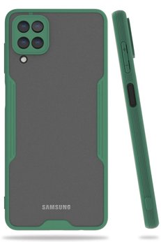 CepteToptan Samsung Galaxy A22 Kılıf Platin Silikon - Yeşil - DROPX4558-5557