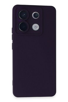 CepteToptan Xiaomi Redmi Note 13 Pro 5G Kılıf Nano içi Kadife Silikon - Mor - DROPX2550-4999