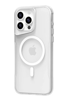 CepteToptan iPhone 15 Pro Max Kılıf PC Poso Magsafe Kapak - Şeffaf - DROPX6398-9819