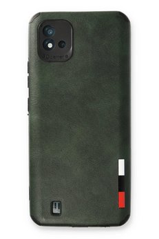 CepteToptan Realme C11 2021 Kılıf Loop Deri Silikon - Yeşil - DROPX5790-8917