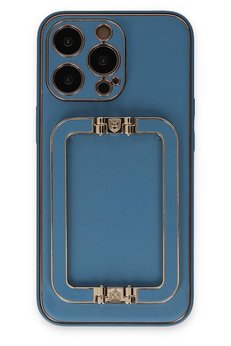 CepteToptan iPhone 13 Pro Kılıf Coco Elit Kapak - Mavi - DROPX2015-7001