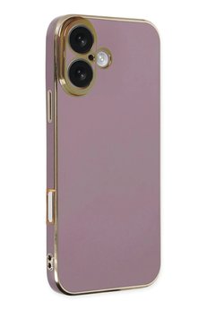 CepteToptan iPhone 16 Kılıf Volet Silikon - Mor - DROPX4349-3528