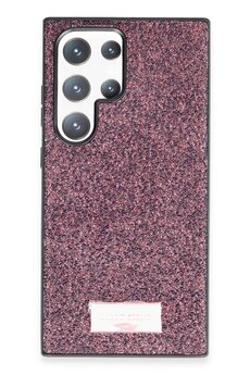 CepteToptan Samsung Galaxy S23 Ultra Bright Simli Kapak - Derin Mor - DROPX2829-4864