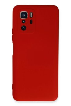 CepteToptan Xiaomi Poco X3 GT Kılıf Nano içi Kadife Silikon - Kırmızı - DROPX6952-4650