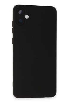 CepteToptan Samsung Galaxy A05 Kılıf Nano içi Kadife Silikon - Siyah - DROPX7301-1227