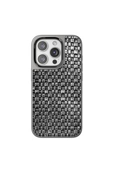 CepteToptan iPhone 15 Pro Max Brand Kapak - Gümüş - DROPX1448-5196