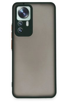 CepteToptan Xiaomi Mi 12T Pro Kılıf Montreal Silikon Kapak - Yeşil - DROPX9500-7809