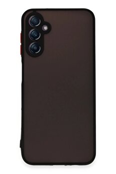 CepteToptan Samsung Galaxy A14 4G Kılıf Montreal Silikon Kapak - Siyah - DROPX1252-1811