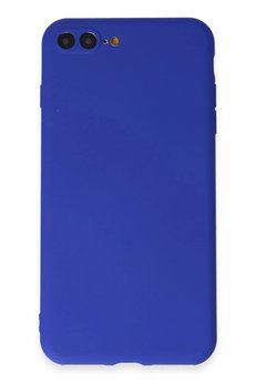 CepteToptan iPhone 7 Plus Kılıf First Silikon - Koyu Mavi - DROPX9273-3302