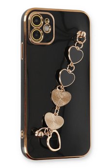 CepteToptan iPhone 12 Kılıf Esila Silikon - Siyah - DROPX3263-5184