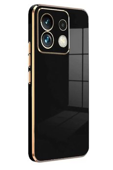 CepteToptan Xiaomi Poco M6 Pro 4G Kılıf Volet Silikon - Siyah - DROPX3429-9426
