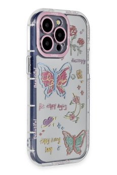 CepteToptan iPhone 14 Pro Max Kılıf Reflexion Desenli Kapak - Desen 8 - DROPX6595-7030