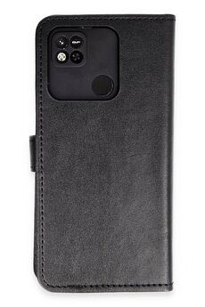 CepteToptan Xiaomi Redmi 10A Kılıf Trend S Plus Kapaklı Kılıf - Siyah - DROPX9756-5952