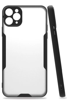CepteToptan iPhone 11 Pro Kılıf Platin Silikon - Siyah - DROPX6535-1868