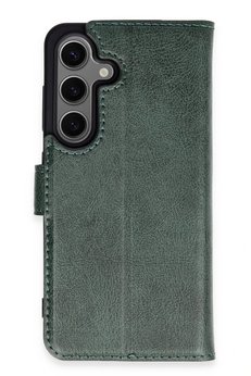 CepteToptan Samsung Galaxy S24 Kılıf Trend S Plus Kapaklı Kılıf - Yeşil - DROPX7249-3714