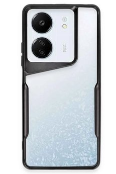 CepteToptan Xiaomi Redmi 13C Kılıf Boyi Silikon Kapak - Siyah - DROPX6559-2046