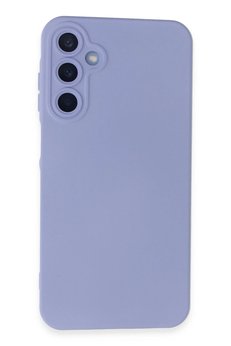 CepteToptan Samsung Galaxy A15 4G Kılıf Nano içi Kadife Silikon - Lila - DROPX6072-5751