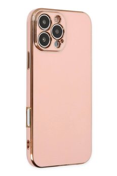 CepteToptan iPhone 16 Pro Kılıf Volet Silikon - Pembe - DROPX4342-1569