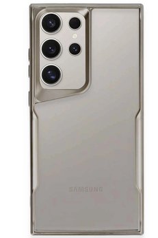 CepteToptan Samsung Galaxy S24 Ultra Kılıf Boyi Silikon Kapak - Titan Gri - DROPX7307-8536
