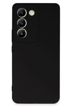 CepteToptan Vivo V30 Lite 4G Kılıf First Silikon - Siyah - DROPX2400-8827
