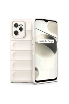 CepteToptan Realme C35 Kılıf Optimum Silikon - Krem - DROPX5102-4614