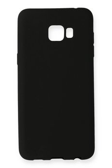 CepteToptan Samsung Galaxy C7 Pro Kılıf First Silikon - Siyah - DROPX3793-7893
