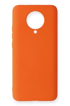 CepteToptan Xiaomi Redmi K30 Pro Kılıf Nano içi Kadife Silikon - Turuncu - DROPX5146-3341