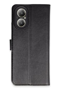 CepteToptan Realme 12 Lite Kılıf Trend S Plus Kapaklı Kılıf - Siyah - DROPX4016-5244