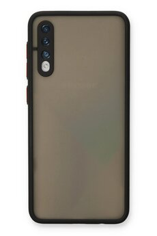 CepteToptan Samsung Galaxy A30S Kılıf Montreal Silikon Kapak - Siyah - DROPX1140-7652