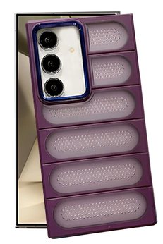 CepteToptan Samsung Galaxy S24 Plus Kılıf Airmax Silikon Kapak - Derin Mor - DROPX7100-8933