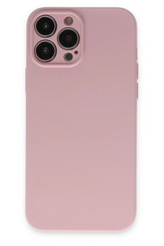 CepteToptan iPhone 13 Pro Kılıf Nano içi Kadife Silikon - Pembe - DROPX9505-6508