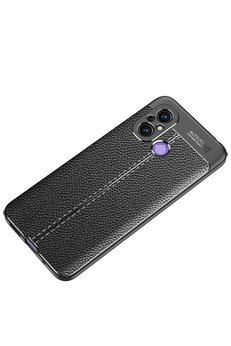 CepteToptan Xiaomi Redmi 12C Kılıf Auto Focus Kapak - Siyah - DROPX2309-8956