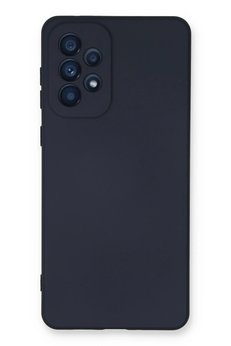 CepteToptan Samsung Galaxy A33 5G Kılıf Nano içi Kadife Silikon - Lacivert - DROPX4584-4736