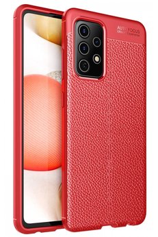 CepteToptan Samsung Galaxy A52 Kılıf Auto Focus Kapak - Kırmızı - DROPX7179-8690