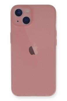 CepteToptan iPhone 14 Plus Kılıf PP Ultra İnce Kapak - Pembe - DROPX2489-6440