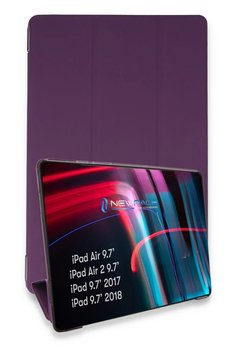 CepteToptan iPad 5 Air 9.7 Kılıf Tablet Smart Kılıf - Mor - DROPX3891-9154