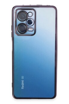 CepteToptan Xiaomi Redmi Note 12 Pro 5G Kılıf Lensli Silikon - Mor - DROPX4922-9667