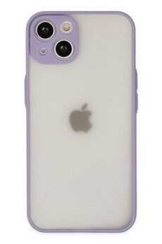 CepteToptan iPhone 15 Plus Kılıf Montreal Silikon Kapak - Mor - DROPX8360-8386